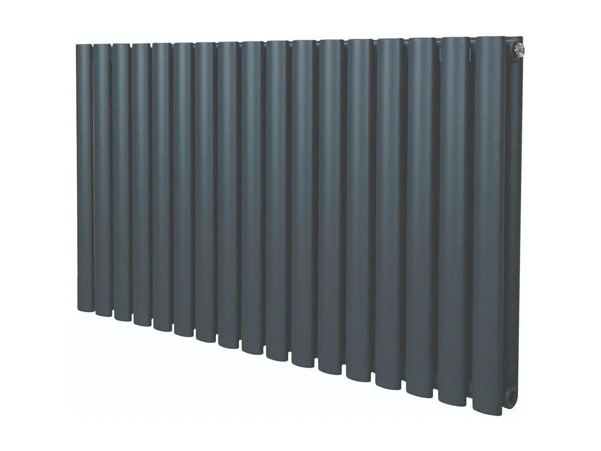 Oval Column Radiator – 600mm x 1020mm – Anthracite Grey