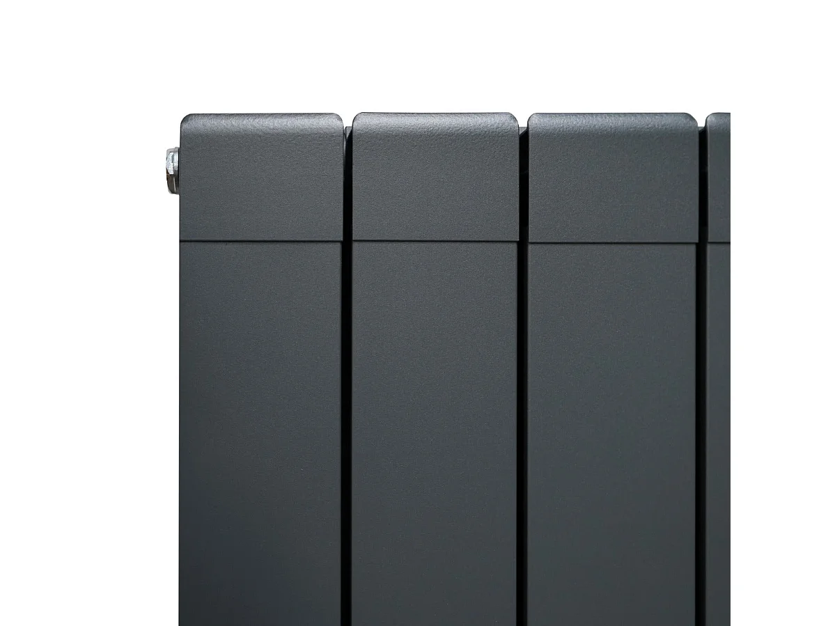 Radiatori in Alluminio & Valvole - 1800mm x 475mm - Grigio Antracite