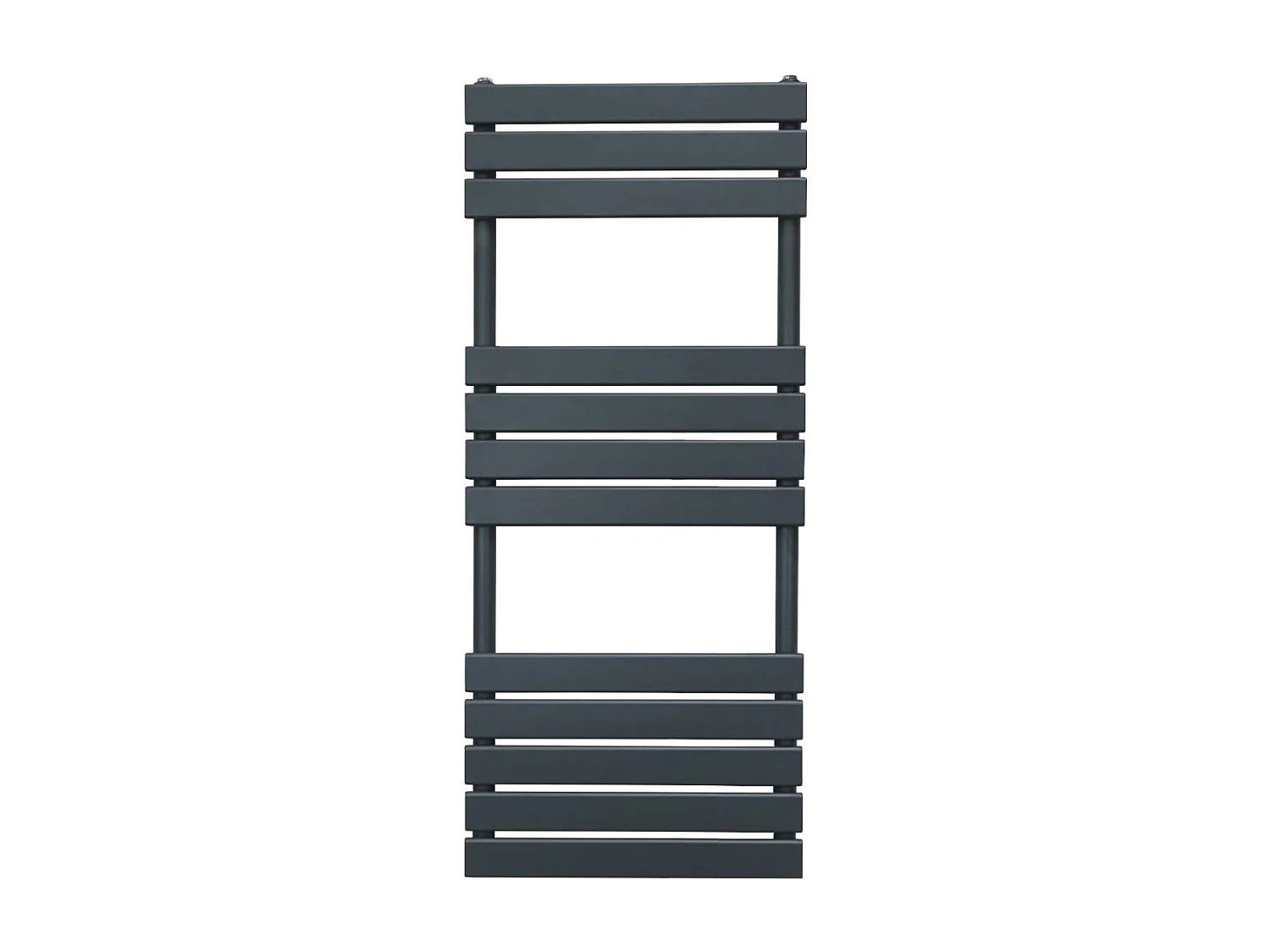 Radiateur Sèche-Serviettes à Panneau Plat – 1200mm x 450mm – Gris Anthracite