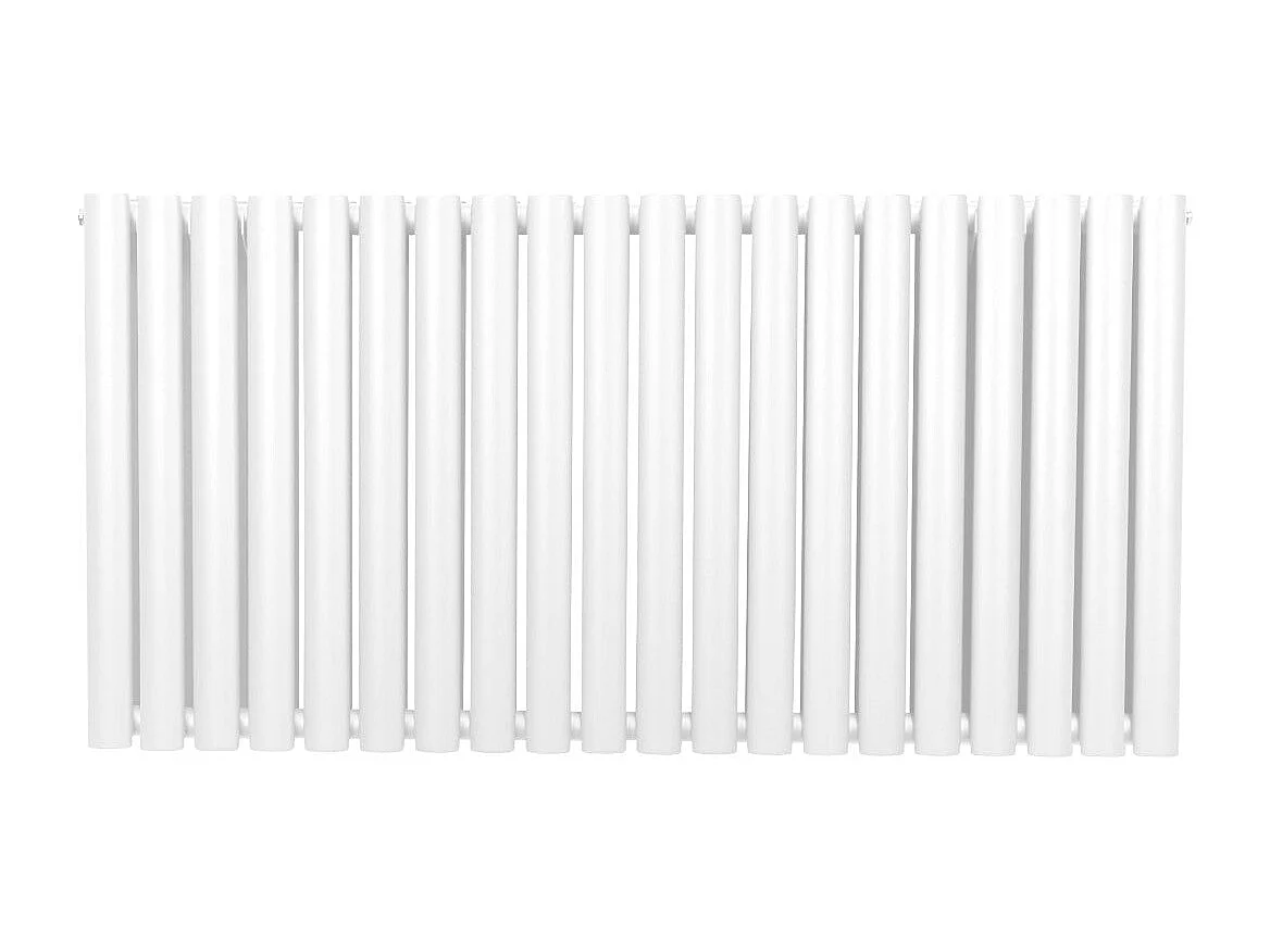 Grzejnik kolumnowy owalny – 600 mm x 1200 mm – biały