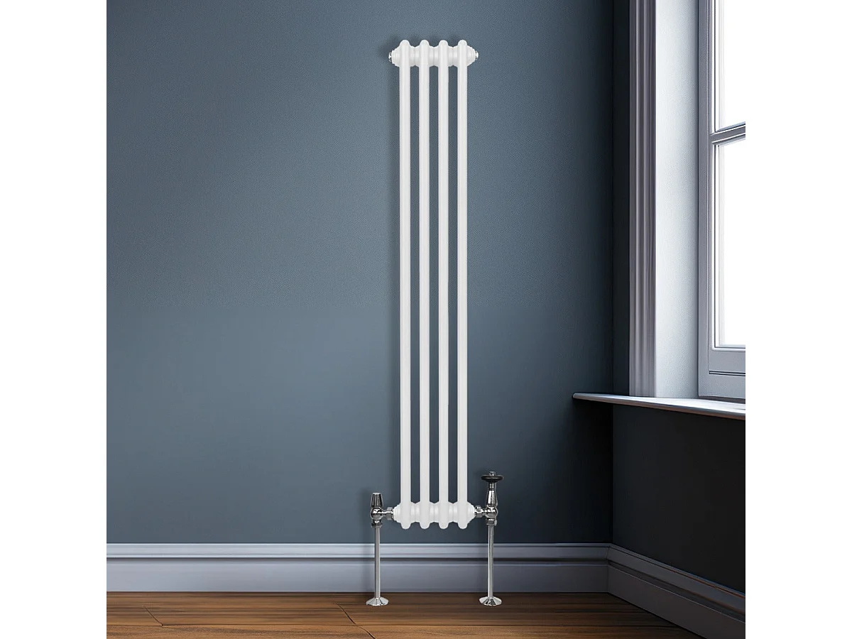 Radiador Tradicional 2 columnas Vertical Blancoo 150 x20.2cm