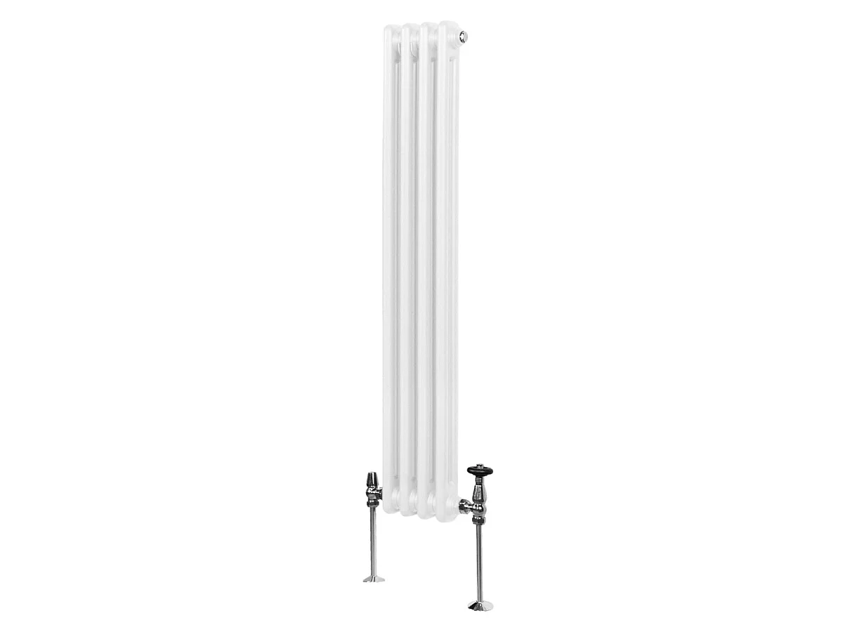 Tradiční 2sloupový radiátor - 1500 x 202 mm - bílý