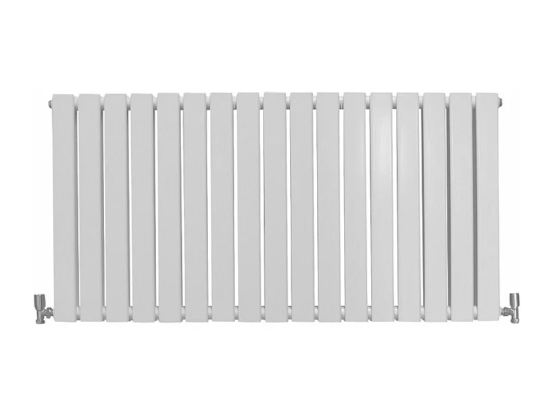 Radiadores Panel Plano Diseñador 600x1190mm Calefacción Central- Blancoo Brillante
