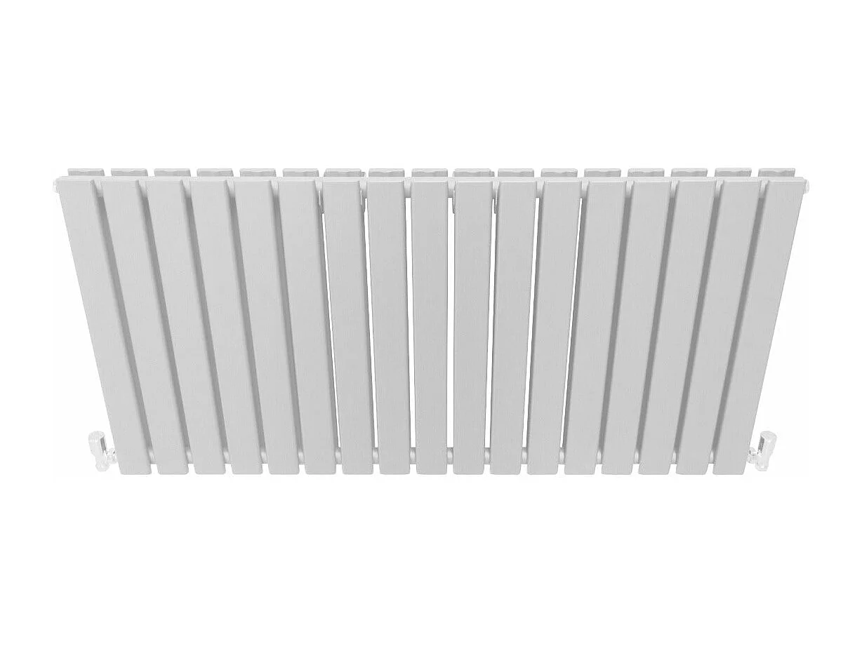 Radiadores Panel Plano Diseñador 600x1190mm Calefacción Central- Blancoo Brillante