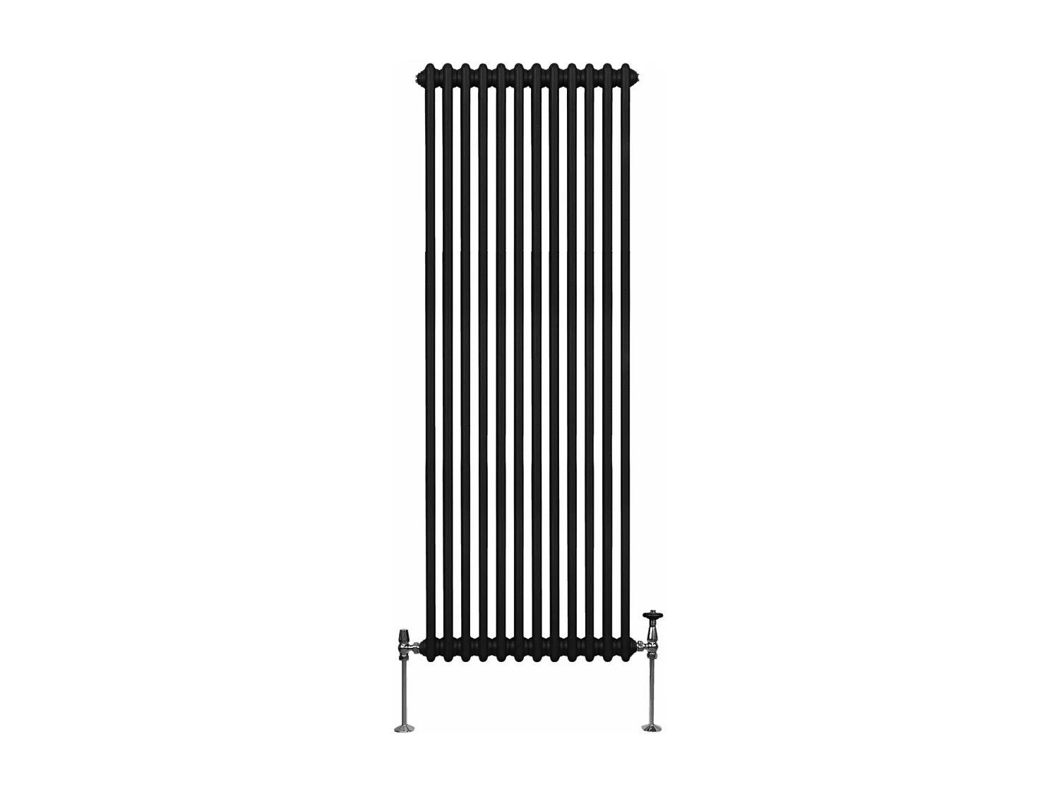 Radiador Tradicional 2 columnas Vertical Negro 180 x 56.2cm