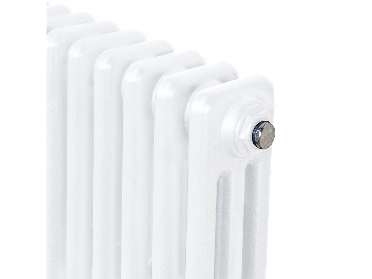 Radiatore Termosifone a 3 colonne - 300 x 1192mm - Bianco
