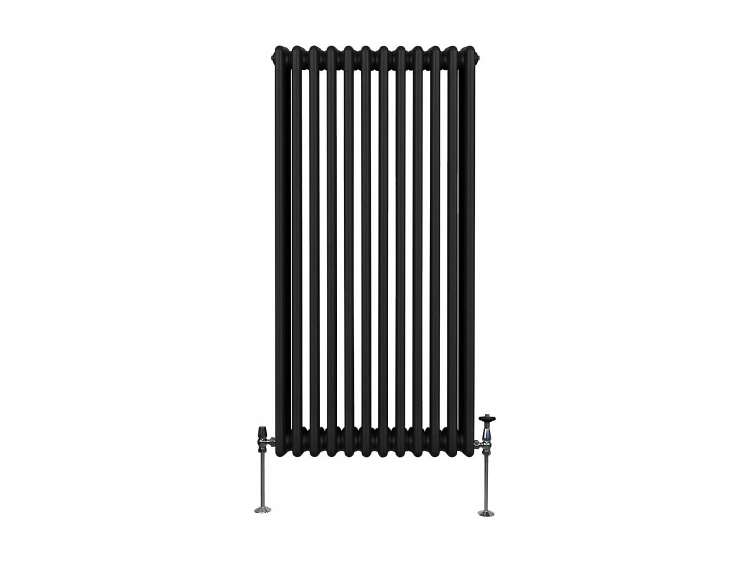 Radiador Tradicional 3 columnas Vertical Negro 150 x 56.2cm