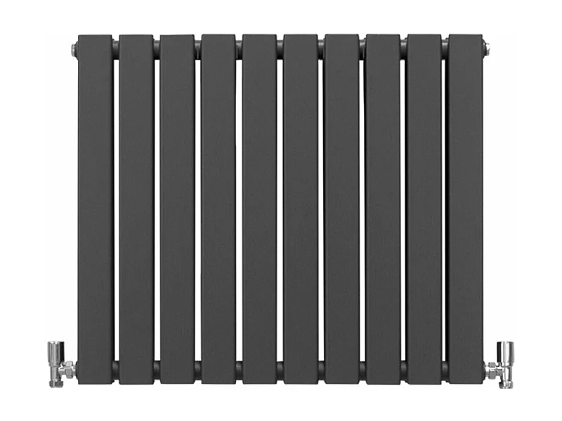 Radiadores de tela plana de design 600x700mm cinza antracite