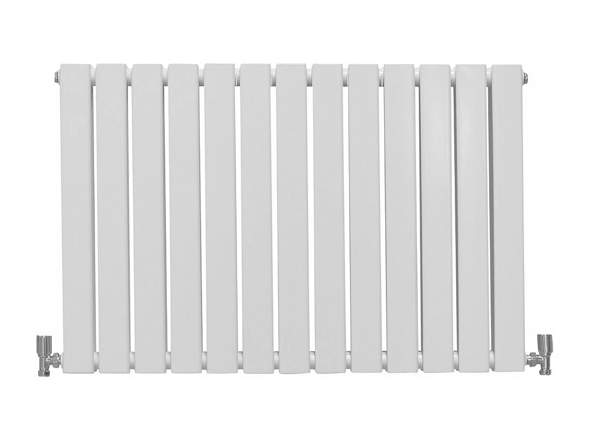 Radiadores Panel Plano Diseñador 600x910mm Calefacción Central- Blancoo Brillante