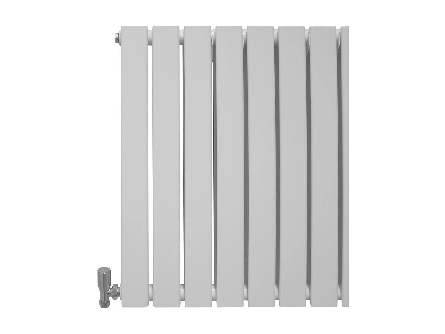 Grzejniki panelowe designerskie, połyskujące, białe, 600 mm x 910 mm