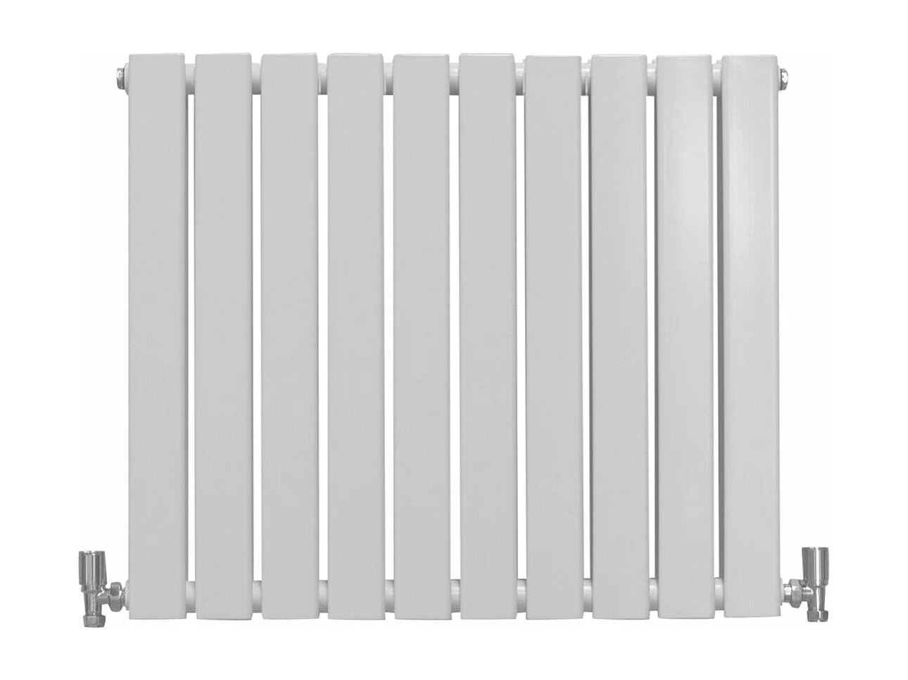 Radiatore a Elementi Piatti - Bianco Lucido - 60cm x 70cm