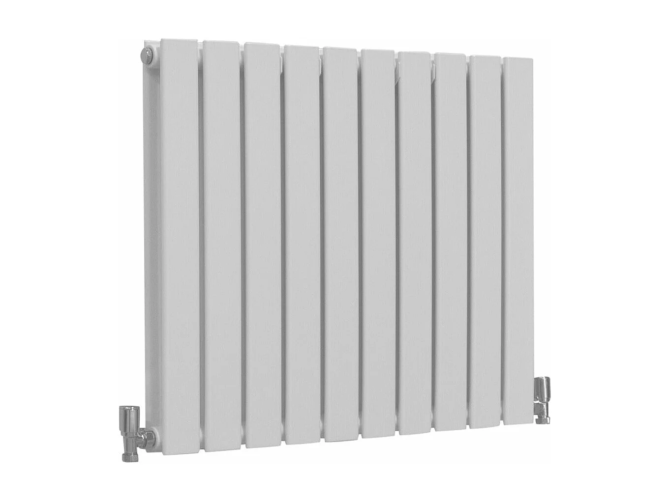 Paneelheizkörper Glänzendes Weiß 600mm x 700mm