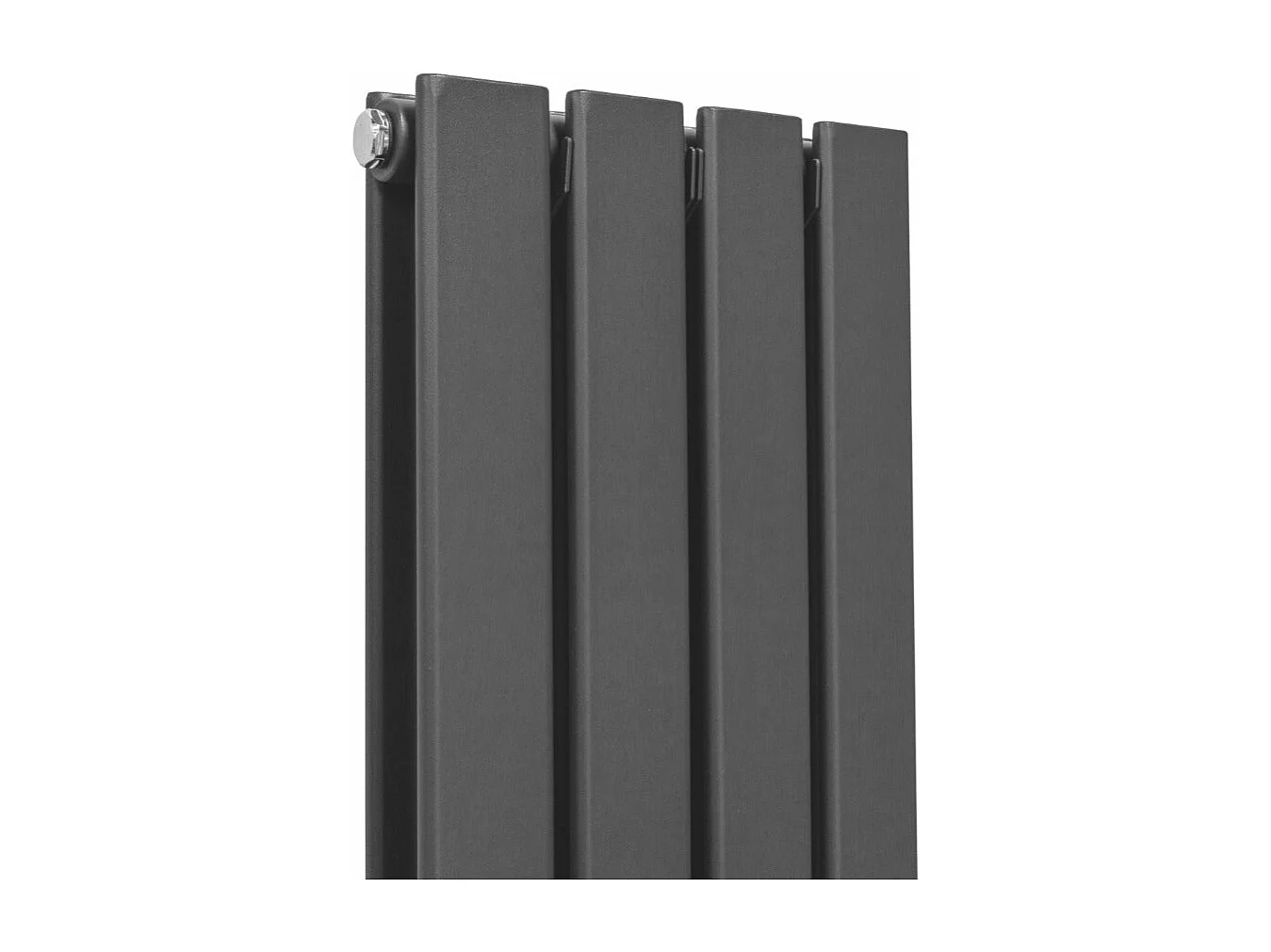 Radiadores Panel Plano Diseñador 1800x280mm Calefacción Central- Gris Antracita