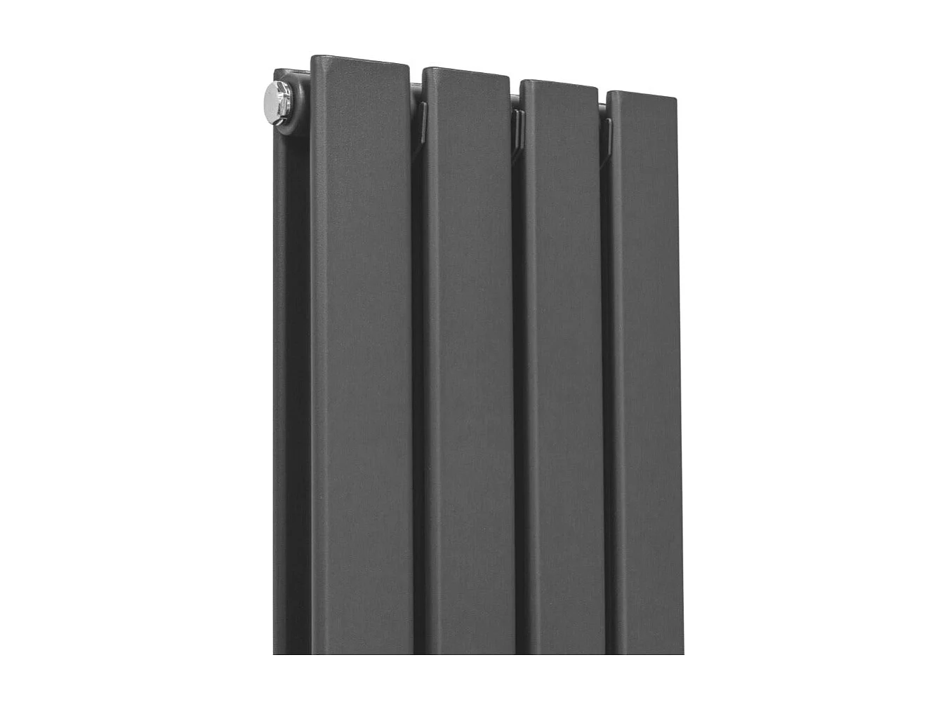 Grzejniki panelowe designerskie w kolorze antracytowym 1800 mm x 280 mm