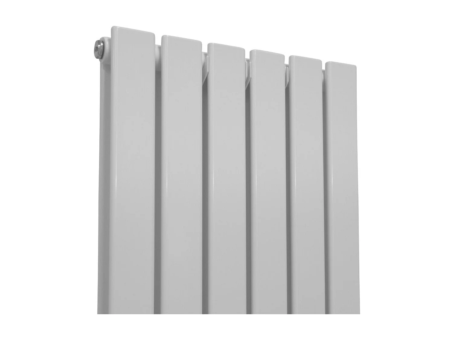 Radiateur Plat Blanc Brillant 160 cm x 42 cm