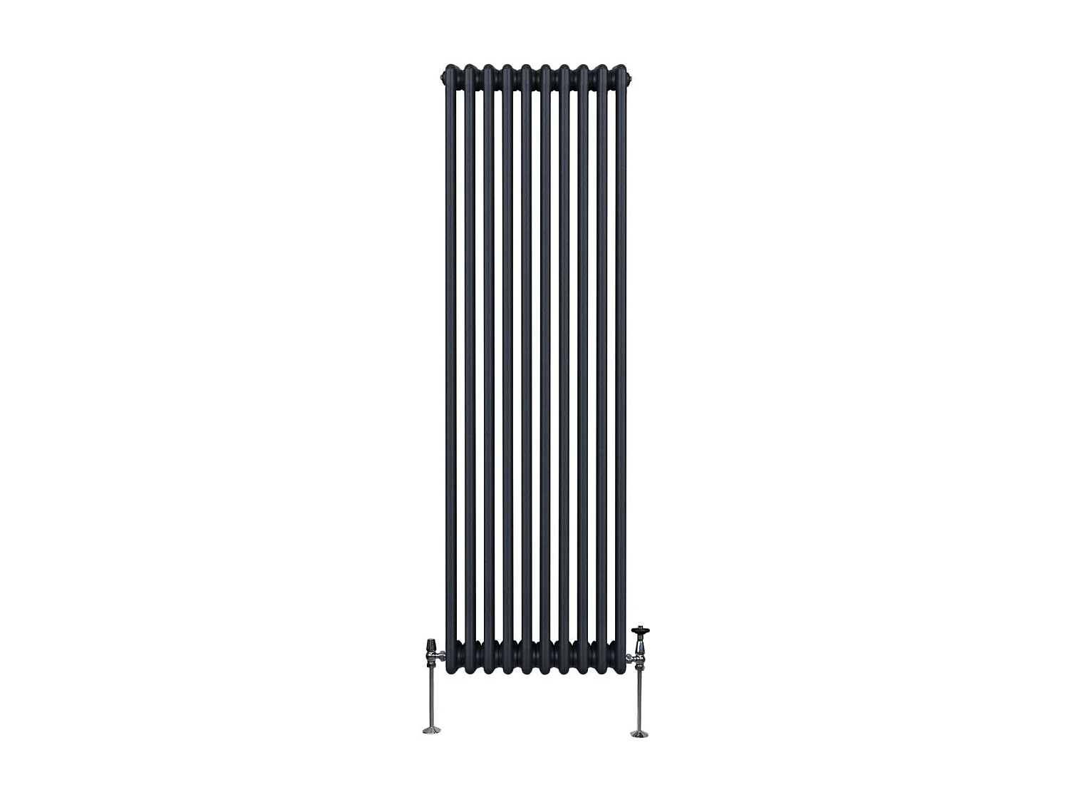 Radiateur Traditionnel à Triple Colonne – 1800 x 472 mm – Gris Anthracite