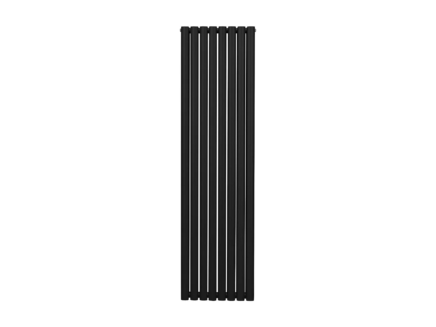 Grzejnik kolumnowy owalny – 1800 mm x 480 mm – czarny