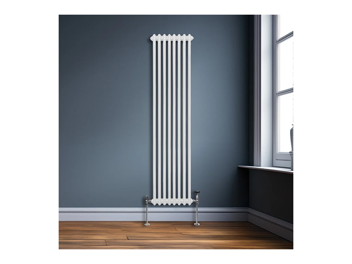 Radiador Tradicional 2 columnas Vertical Blancoo 180 x38.2cm