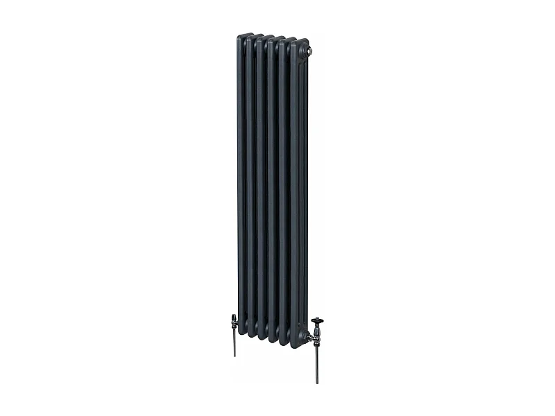 Radiateur Traditionnel à Triple Colonne – 1800 x 292 mm – Gris Anthracite