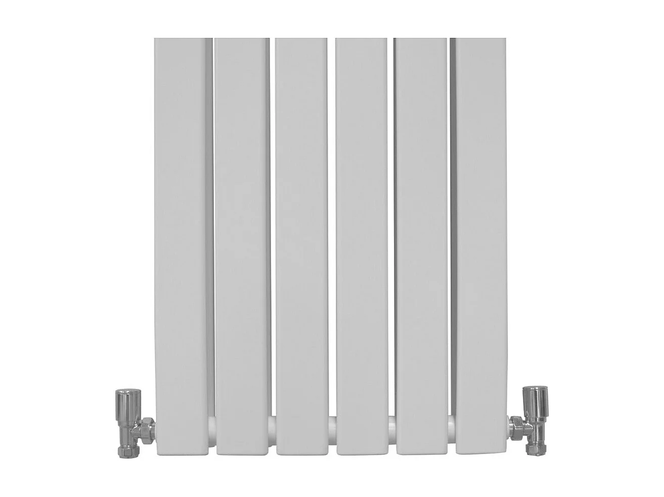 Grzejniki panelowe designerskie, połyskujące, białe, 1800 mm x 420 mm