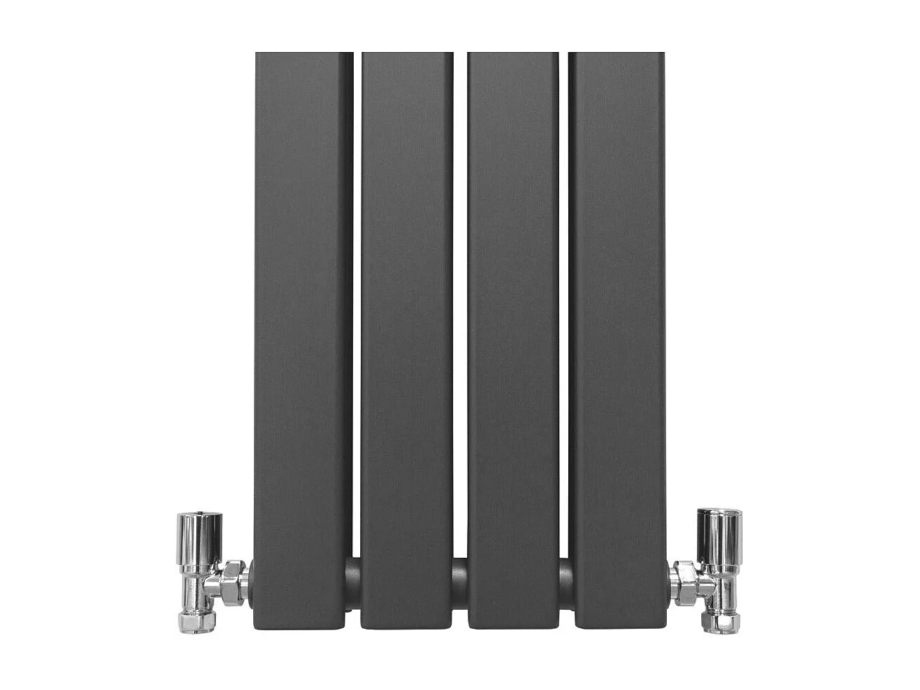 Grzejniki panelowe designerskie, antracytowo-szare, 1600 mm x 280 mm