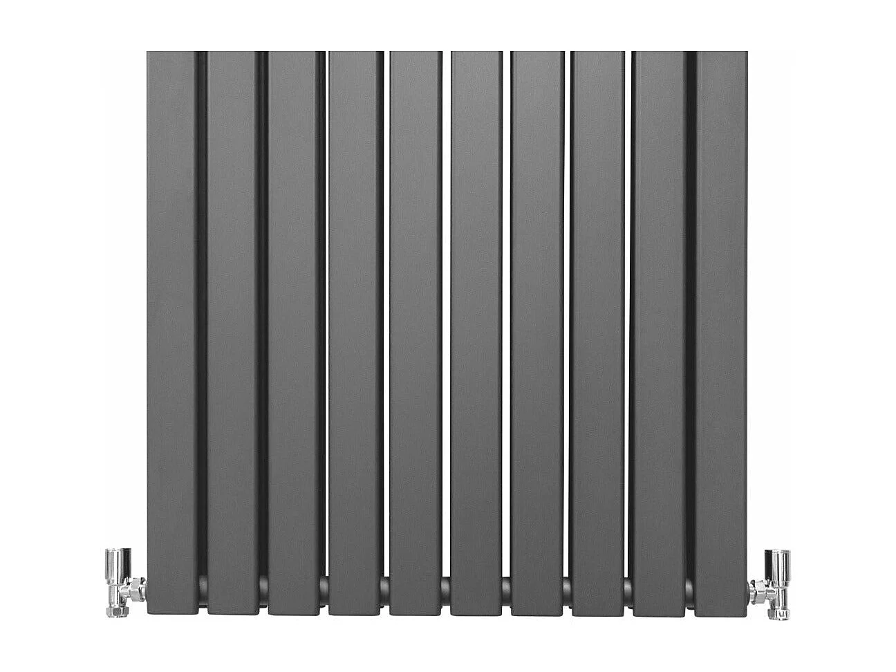 Radiadores Panel Plano Diseñador 1600x700mm Calefacción Central- Gris Antracita