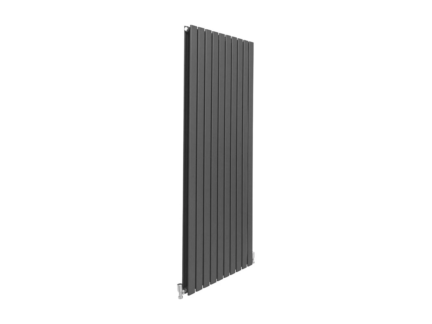 Grzejniki panelowe designerskie, antracytowo-szare, 1600 mm x 700 mm