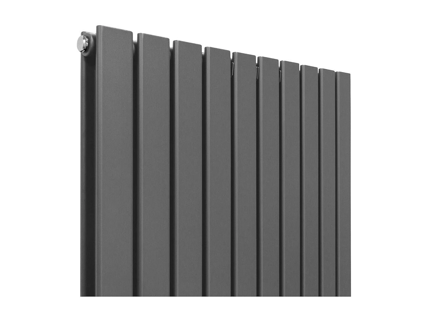 Grzejniki panelowe designerskie, antracytowo-szare, 1600 mm x 700 mm