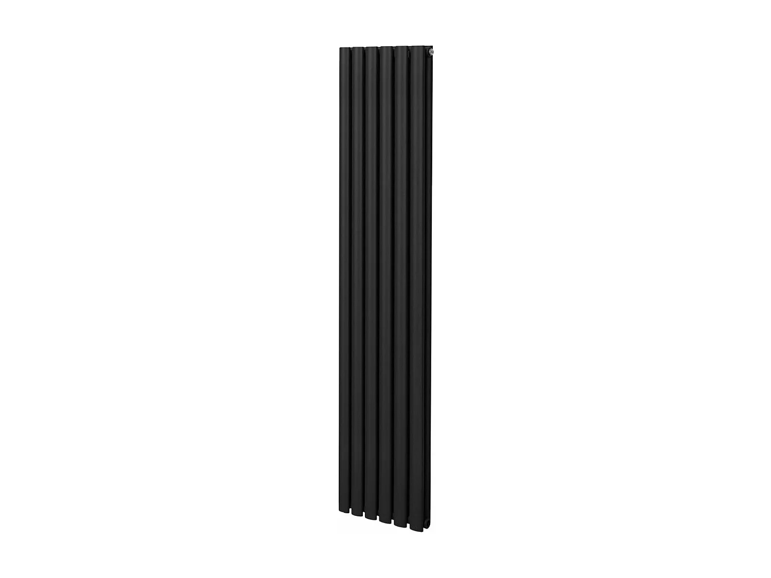 Radiateur à Colonne Ovale - 1800mm x 360mm – Noir