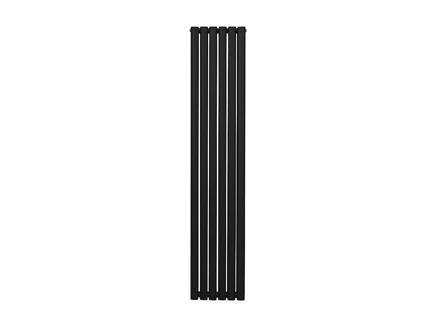 Radiateur à Colonne Ovale - 1800mm x 360mm – Noir