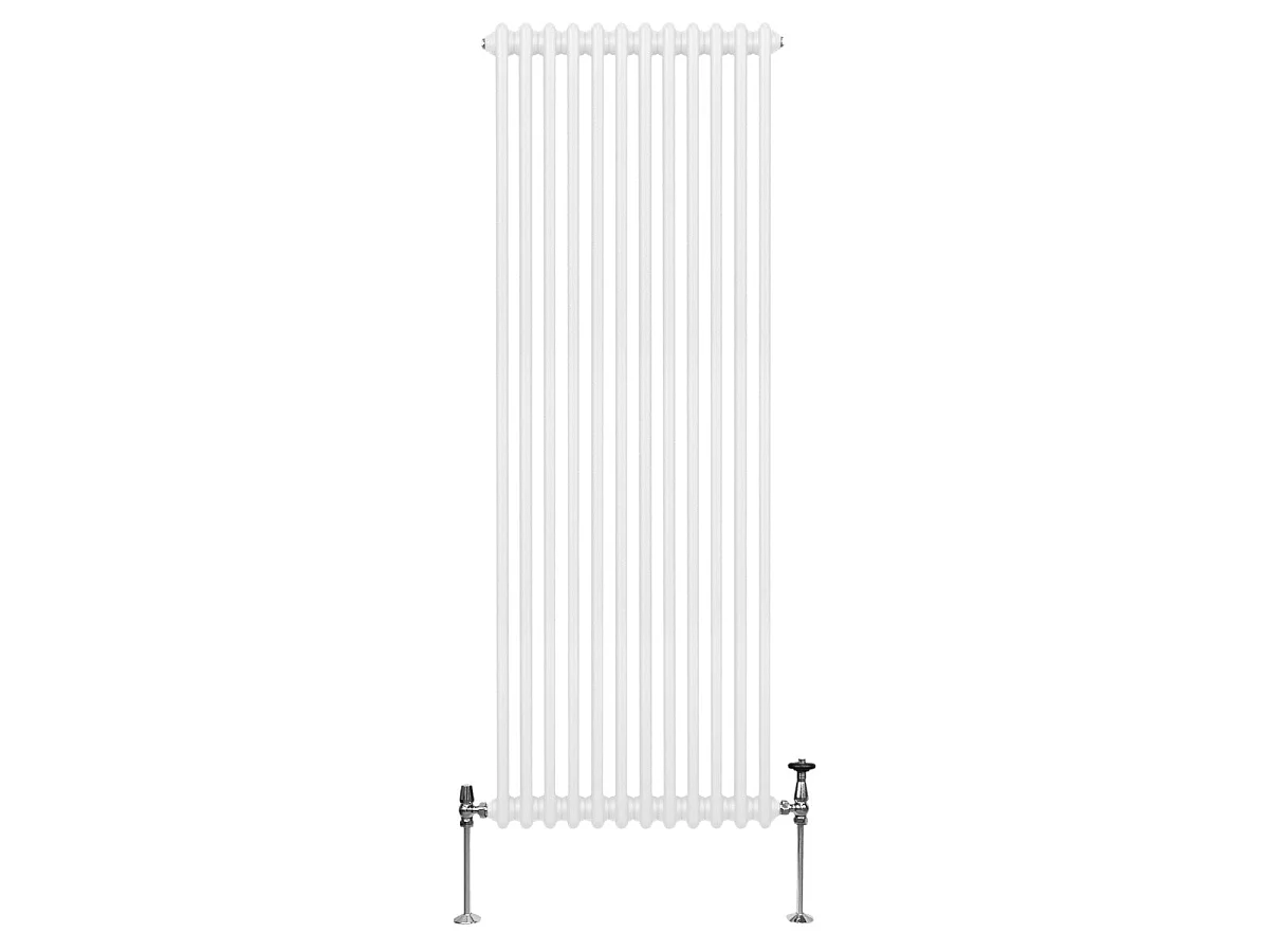 Tradiční 2sloupový radiátor - 1800 x 562 mm - bílý