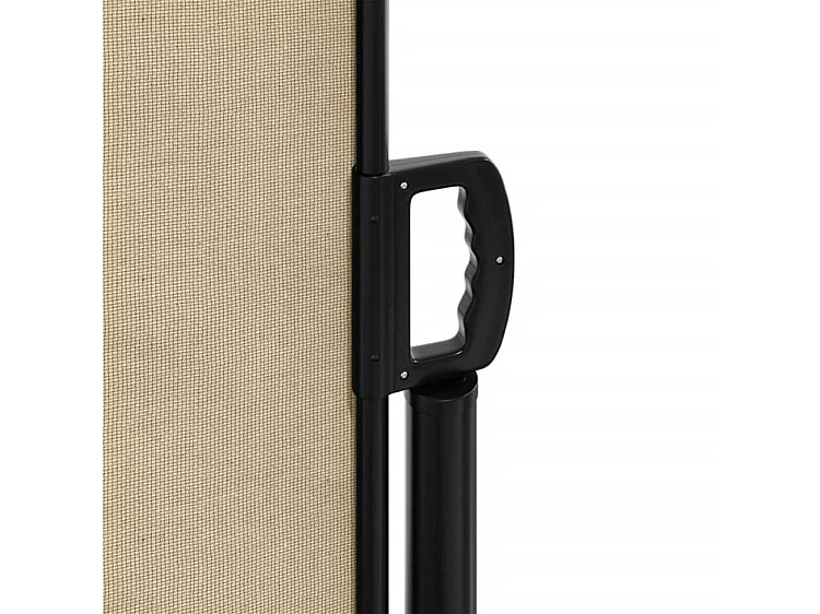 Auvent latéral rétractable beige 140x1000