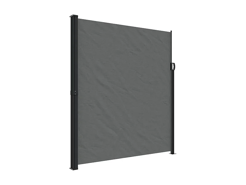 Auvent latéral rétractable anthracite 220x600