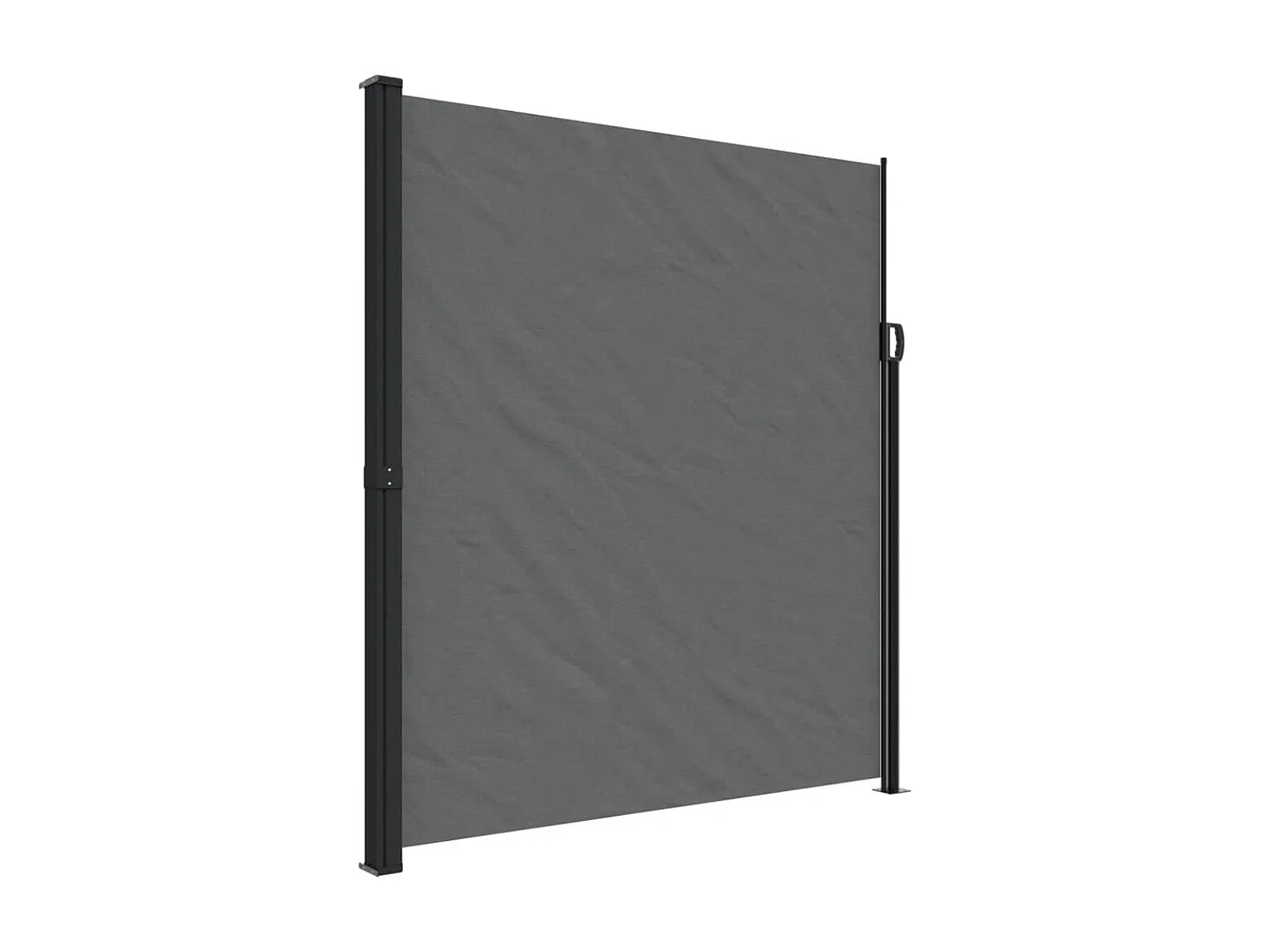 Auvent latéral rétractable anthracite 220x600