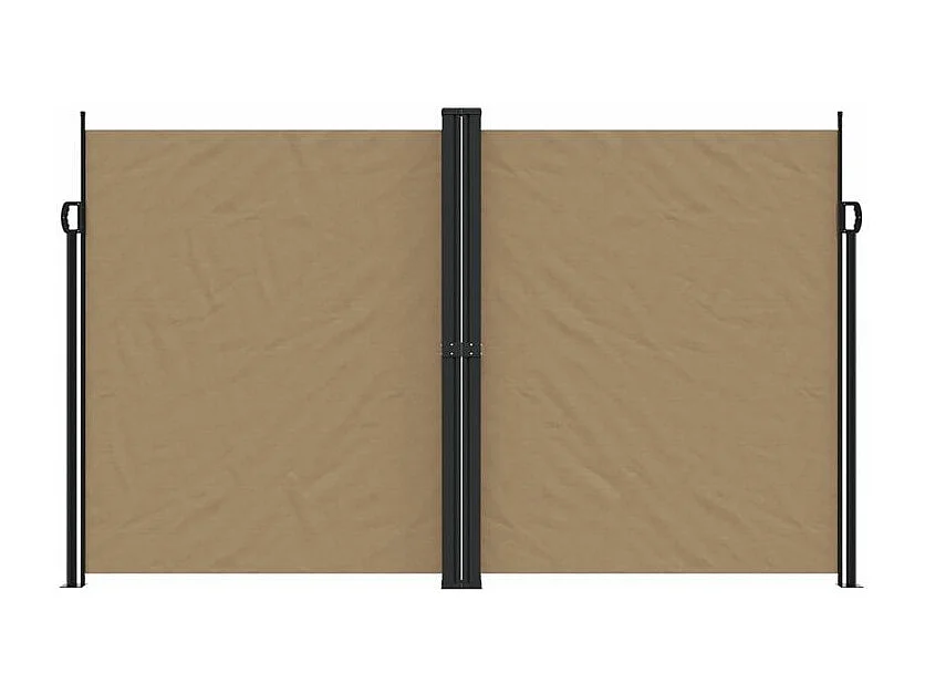 Auvent latéral rétractable taupe 200x1200