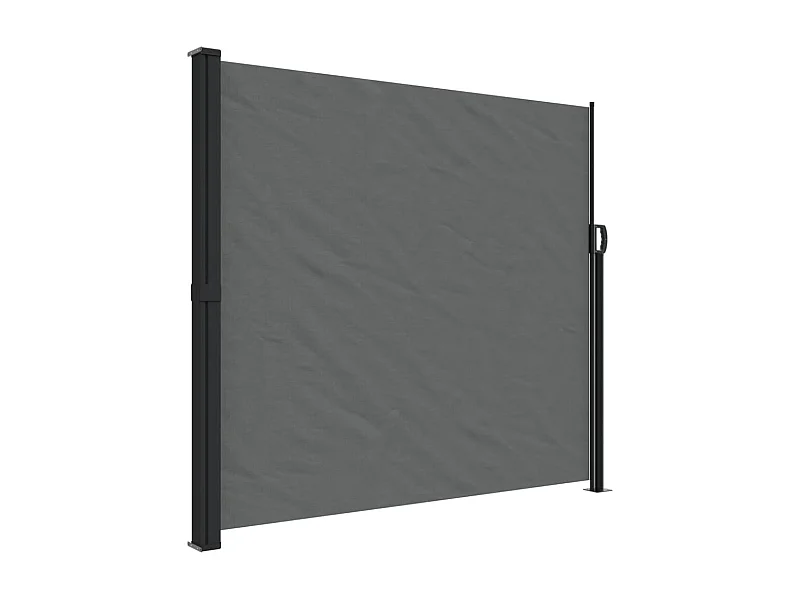 Auvent latéral rétractable anthracite 180x600