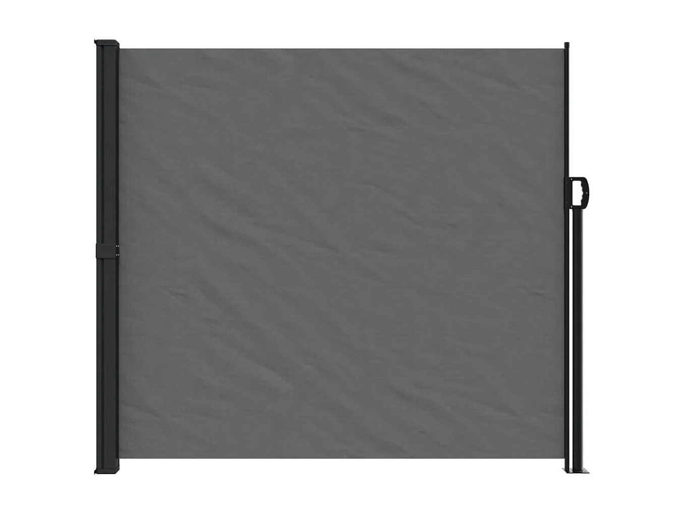 Auvent latéral rétractable anthracite 180x600