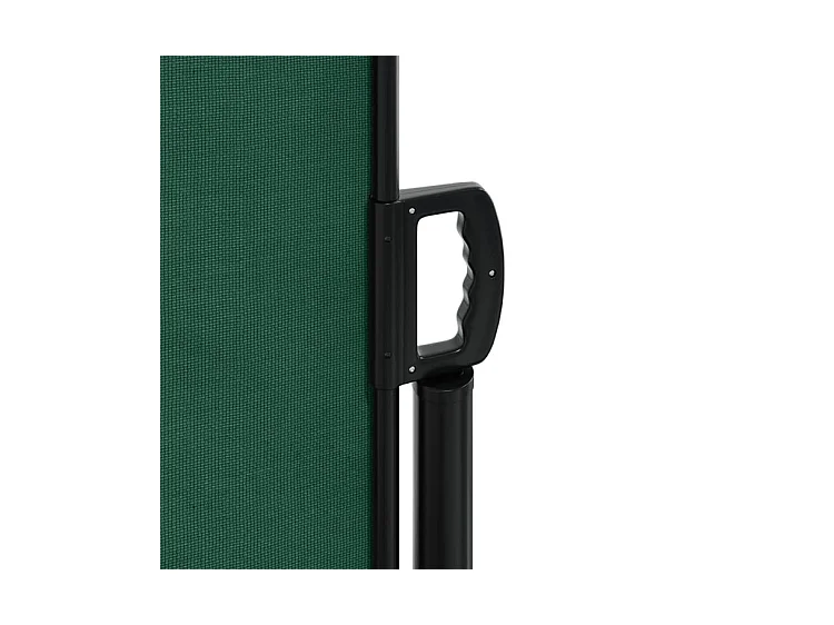 vidaXL Toldo lateral retráctil verde oscuro 180x600 cm