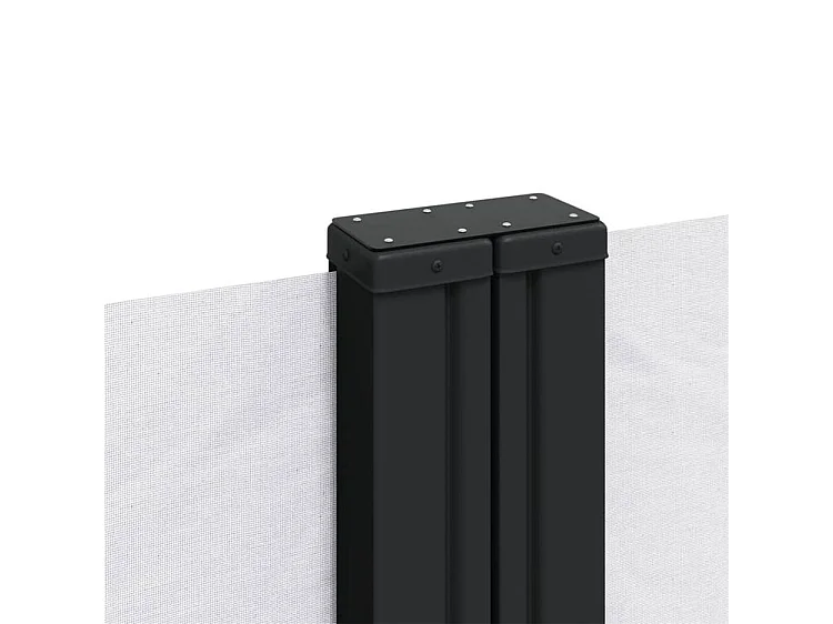 Auvent latéral rétractable blanc 200x1000