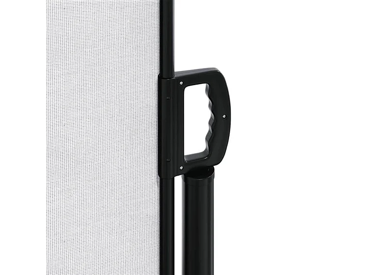 Auvent latéral rétractable blanc 140x500