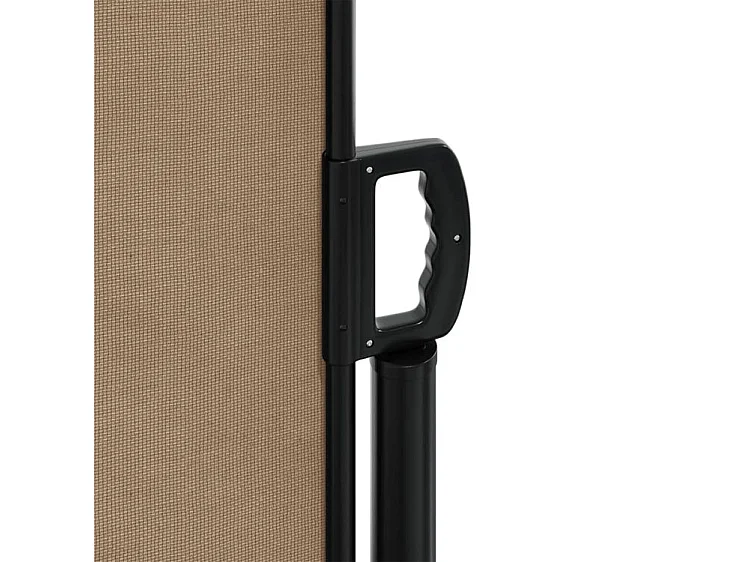 Auvent latéral rétractable taupe 160x1200