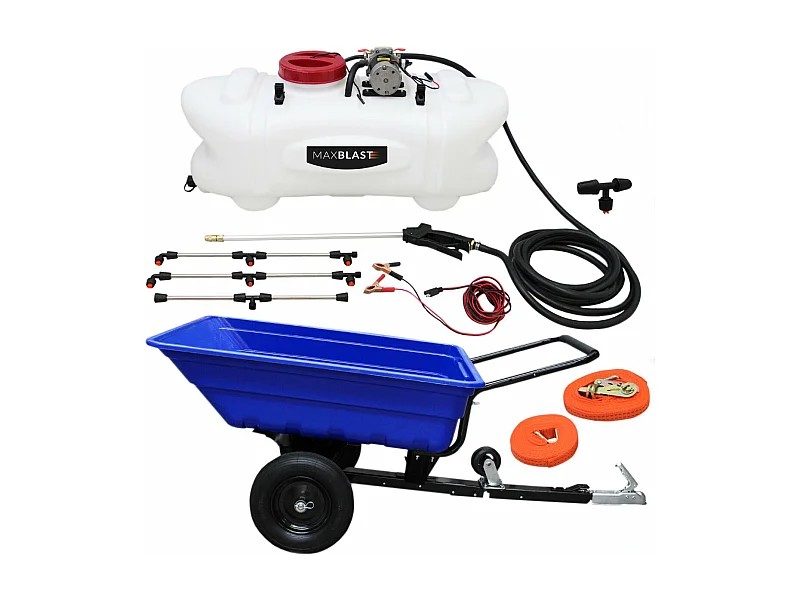 Remorque Tout-Terrain & pulvérisateur de 60 litres