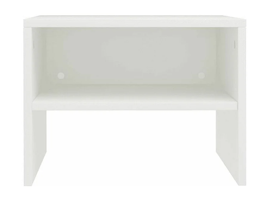Table de chevet bois blanc Tsela