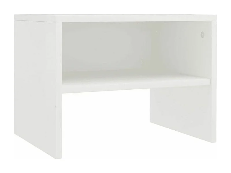 Table de chevet bois blanc Tsela