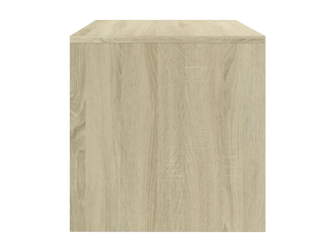 Table de chevet bois chêne sonoma Tsela