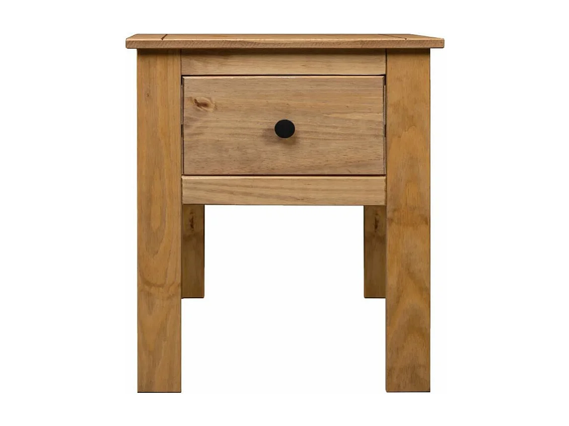Table de chevet 1 tiroir pin massif clair Iris