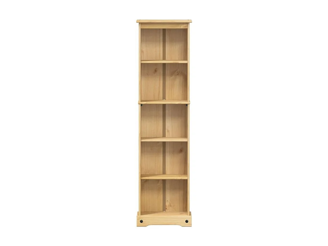 Bibliothèque Corona 46x20x170 bois de pin massif