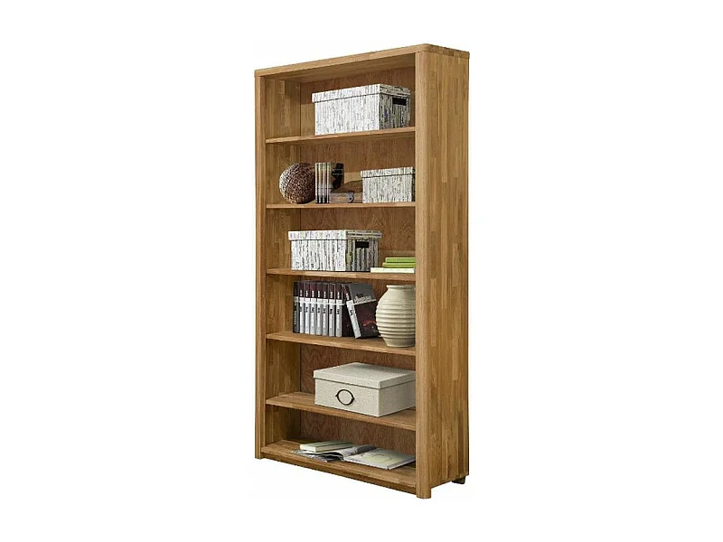 Librería Eliza roble macizo 108 cm
