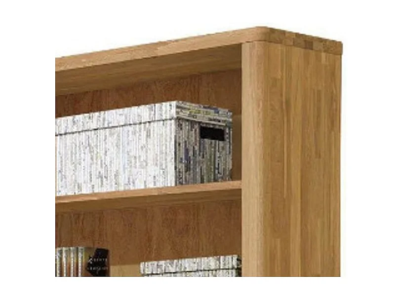 Bibliothèque en chêne massif Eliza 108cm