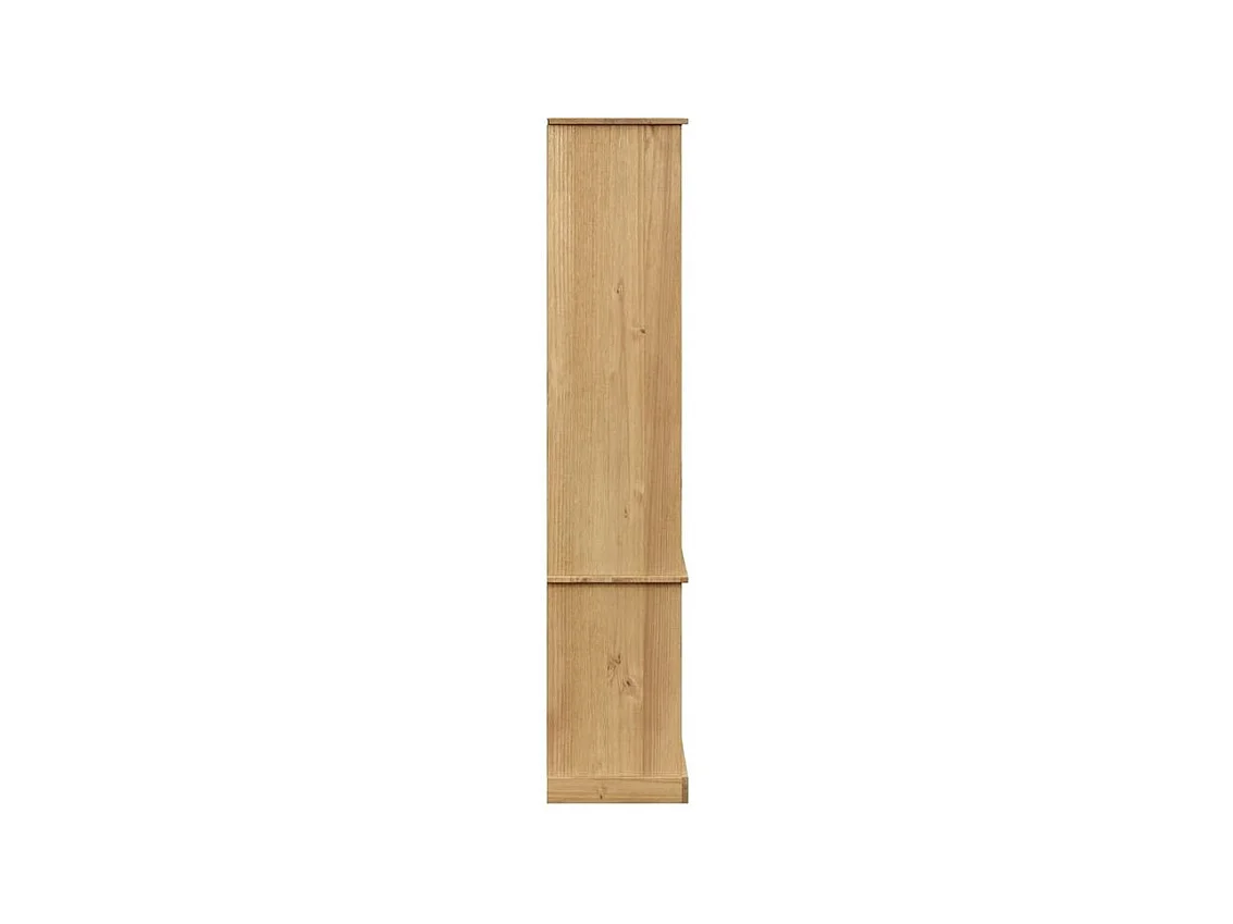 Vitrine en verre VIGO 85x35x170 bois massif de pin